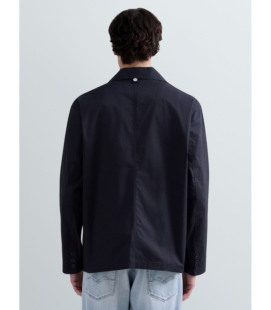 ストレッチコットンツイルジャケット 詳細画像 ダークネイビー 3